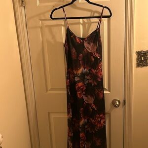 All Saints Bryony midi slip dress, size 6
